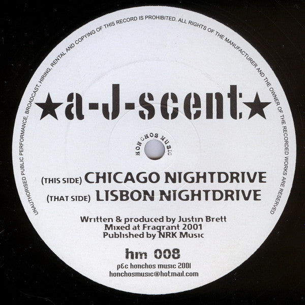 a-J-scent : Chicago Nightdrive (12")