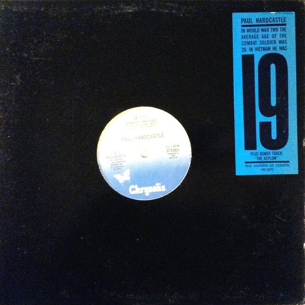 Paul Hardcastle : 19 (12", Promo)