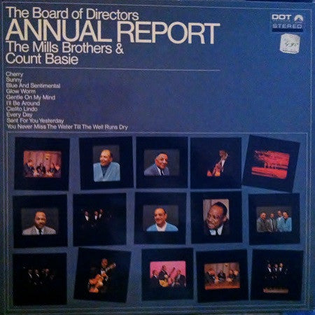 The Mills Brothers & Count Basie : The Board Of Directors Annual Report (LP, Album)