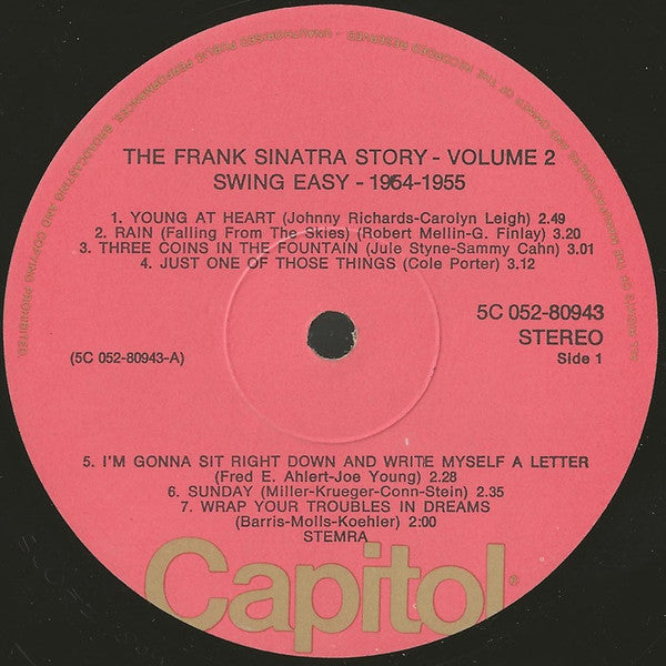 Frank Sinatra : Swing Easy (LP, Comp, RE)