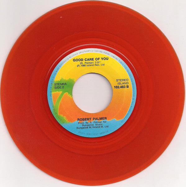 Robert Palmer : Looking For Clues (7", Single, Ora)