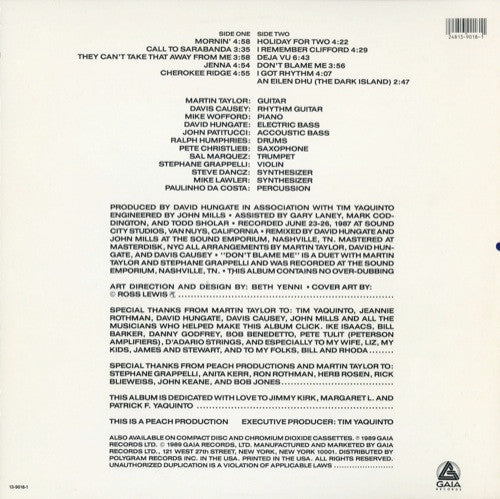 Martin Taylor : Sarabanda (LP, Album)