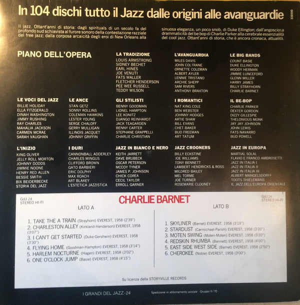 Charlie Barnet : Charlie Barnet (LP, Comp)