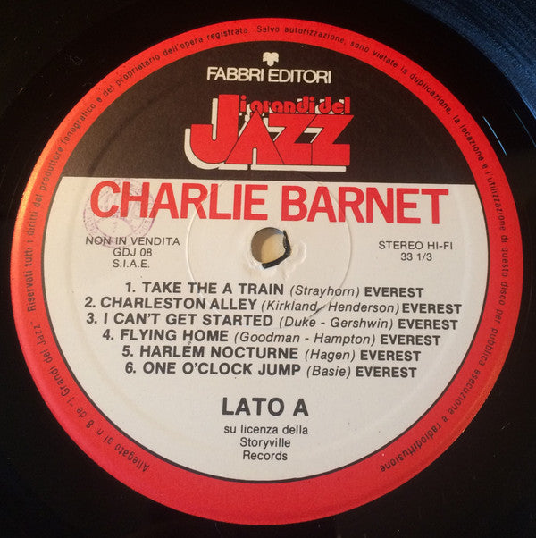 Charlie Barnet : Charlie Barnet (LP, Comp)