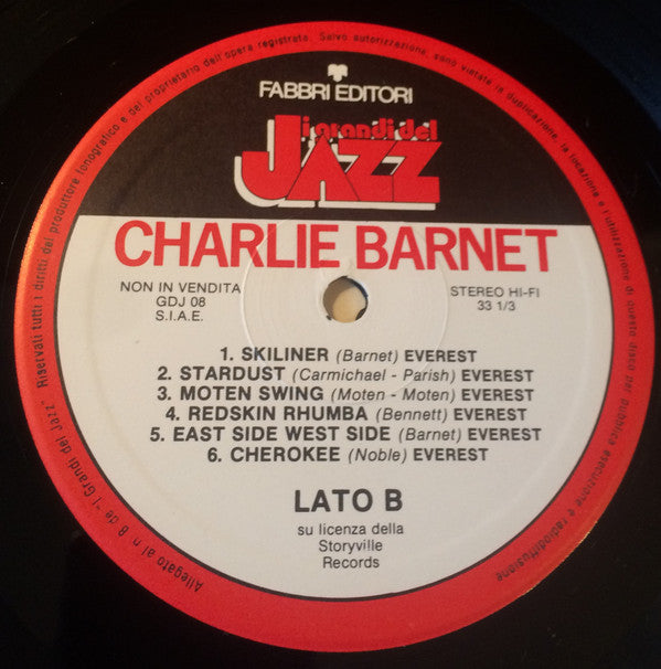Charlie Barnet : Charlie Barnet (LP, Comp)