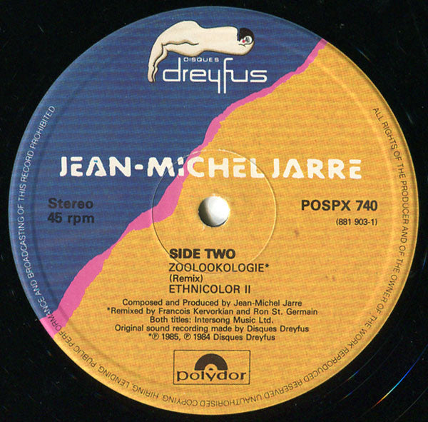 Jean-Michel Jarre : Zoolookologie (Remix) (12", Maxi)