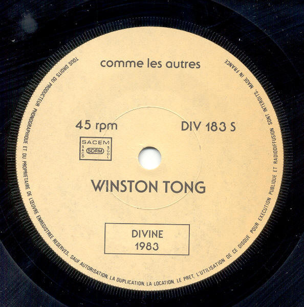 Winston Tong : Like The Others (7", Single)