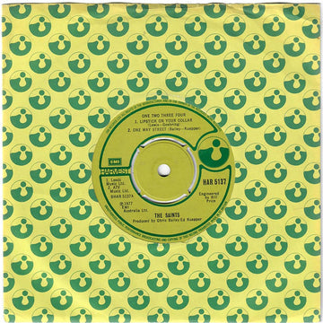The Saints (2) : One Two Three Four (7", EP, Com)
