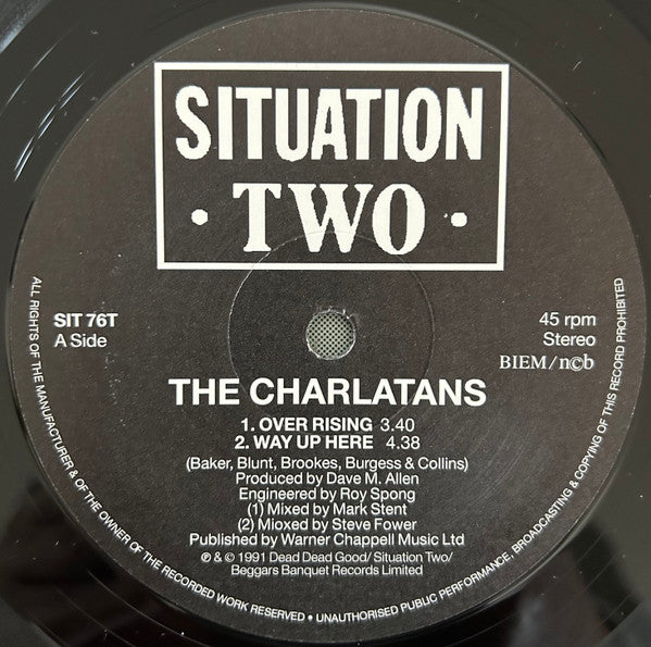 The Charlatans : Over Rising (12")