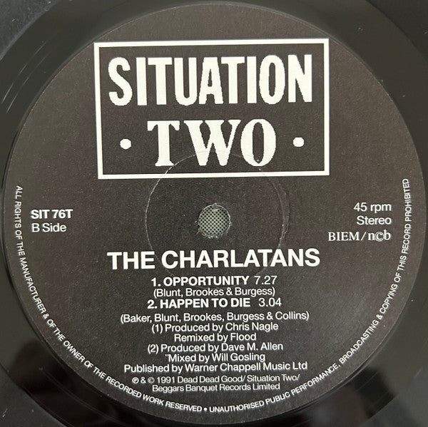 The Charlatans : Over Rising (12")