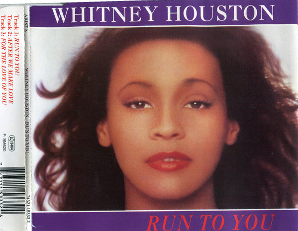 Whitney Houston : Run To You (CD, Single)