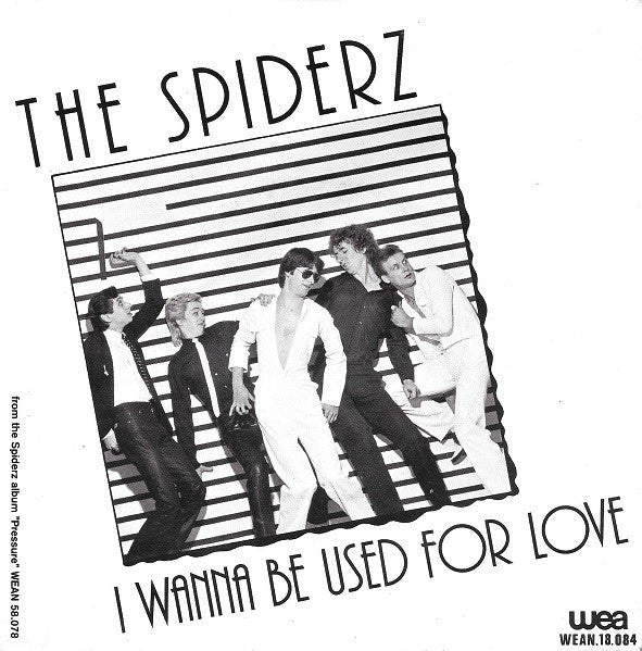 The Spiderz : I Wanna Be Used For Love (7", Single)