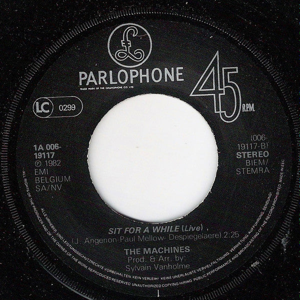 The Machines : Yellow Lights (7", Single)