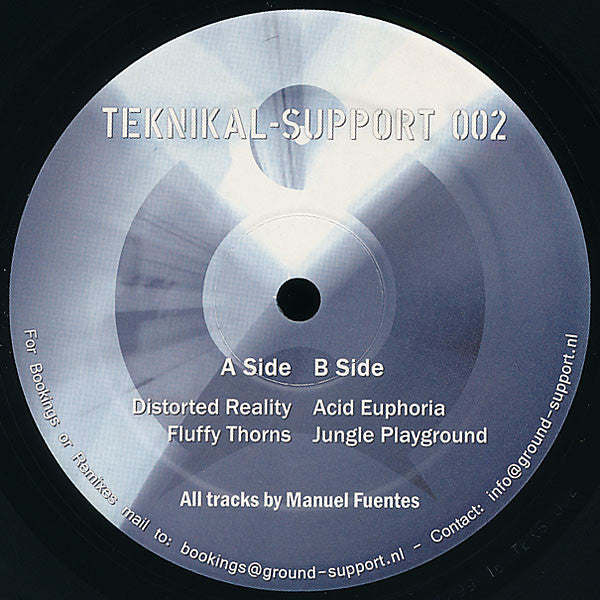 Manuel Fuentes : Teknikal-Support 002 (12")