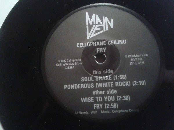 Cellophane Ceiling : Fry (7", EP)