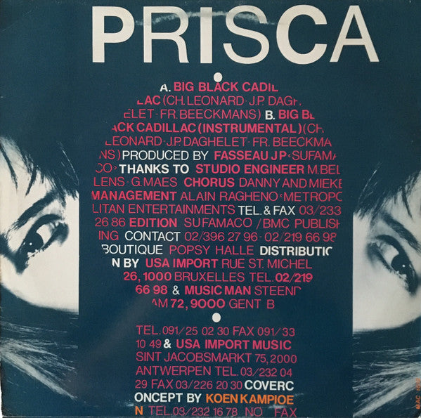 Prisca : Big Black Cadillac (12")