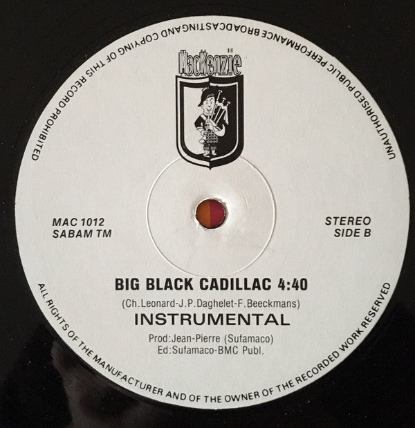 Prisca : Big Black Cadillac (12")