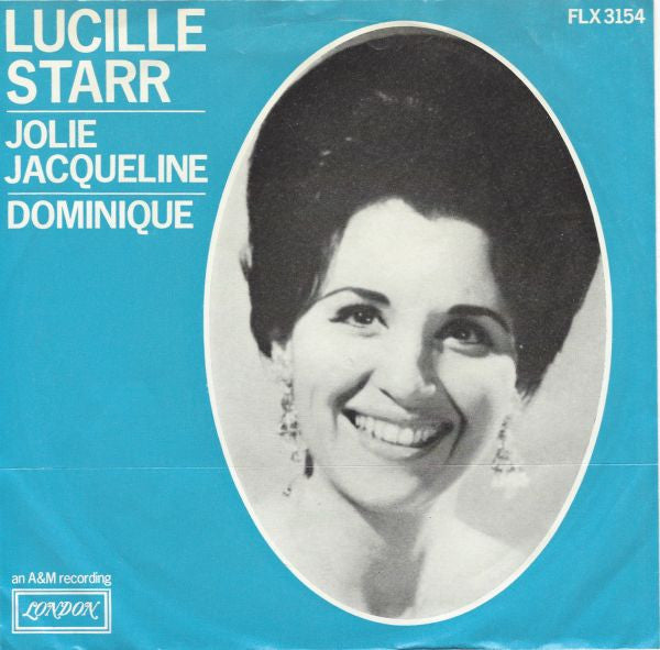 Lucille Starr : Jolie Jacqueline / Dominique (7", Single, Blu)