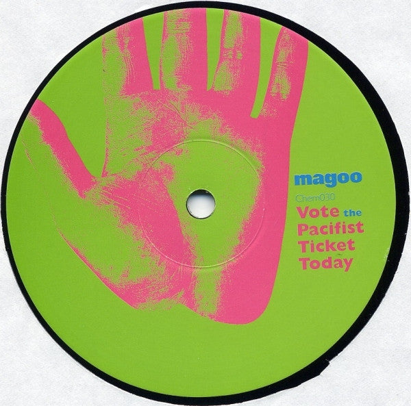 Magoo (5) : Vote The Pacifist Ticket Today (LP, Album)