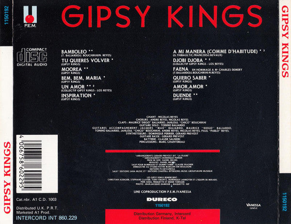 Gipsy Kings : Gipsy Kings (CD, Album)