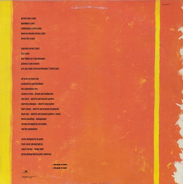 Lloyd Cole & The Commotions : Rattlesnakes (LP, Album)