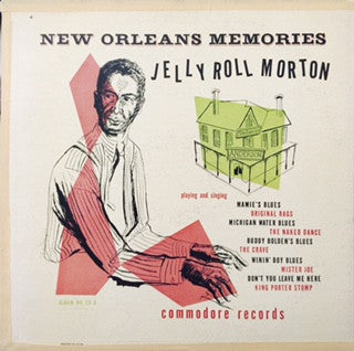 Jelly Roll Morton : New Orleans Memories (LP, Album, Mono)