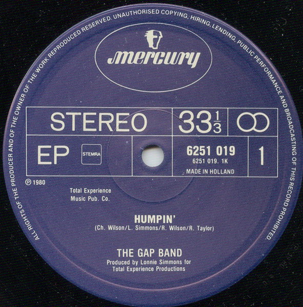 The Gap Band : Humpin' (12")