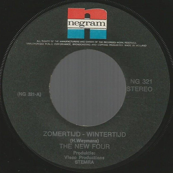 New Four : Zomertijd-Wintertijd (7", Single)