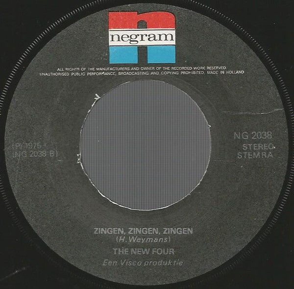 New Four : Waar Is Mijn Pilsje (7", Single)