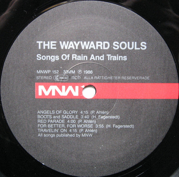 The Wayward Souls : Songs Of Rain And Trains (LP)