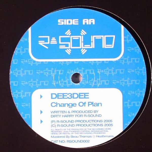 Dirty Harry (12) / Dee3Dee : Hedz Must Roll / Change Of Plan (12")