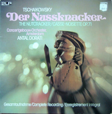 Antal Dorati, Pyotr Ilyich Tchaikovsky, Concertgebouworkest : Der Nussknacker, The Nutcracker, Casse-Noisette Op.71 (2xLP, Album, Gat)