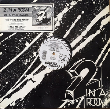 2 In A Room : Do What You Want / Take Me Away (12")