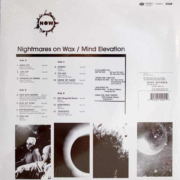 Nightmares On Wax : Mind Elevation (2x12", Album, RE)