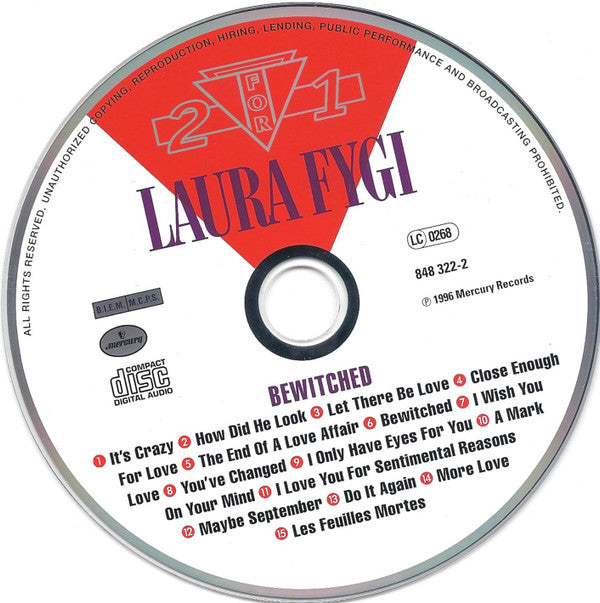 Laura Fygi : Introducing / Bewitched (2xCD, Album, RE + Comp)
