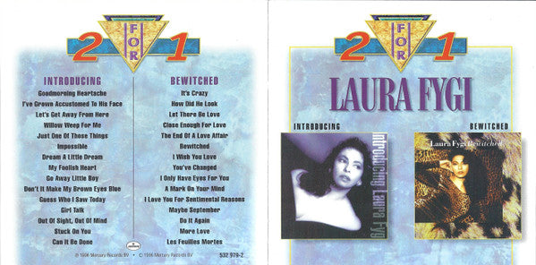 Laura Fygi : Introducing / Bewitched (2xCD, Album, RE + Comp)