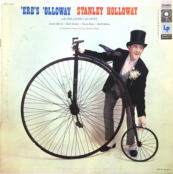 Stanley Holloway With The Loverly Quartet : 'Ere's 'Olloway' (LP, Album)