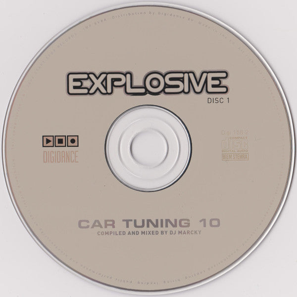 Various : Explosive Car Tuning 10 (2xCD, Mixed)