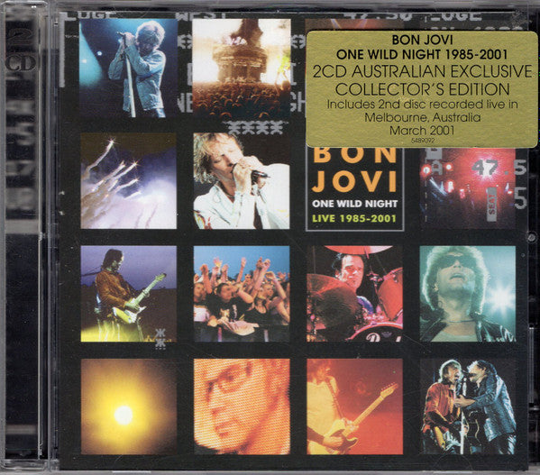 Bon Jovi : One Wild Night - Live 1985-2001 (2xCD, Album, Col)