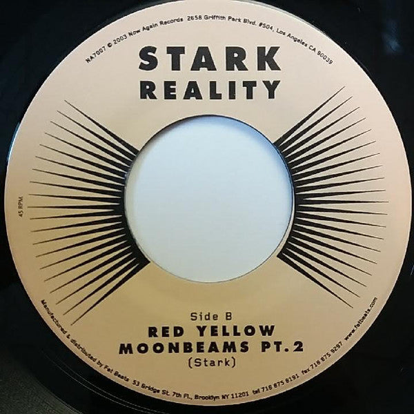Stark Reality : Too Much Tenderness / Red Yellow Moonbeams Pt.2 (7")