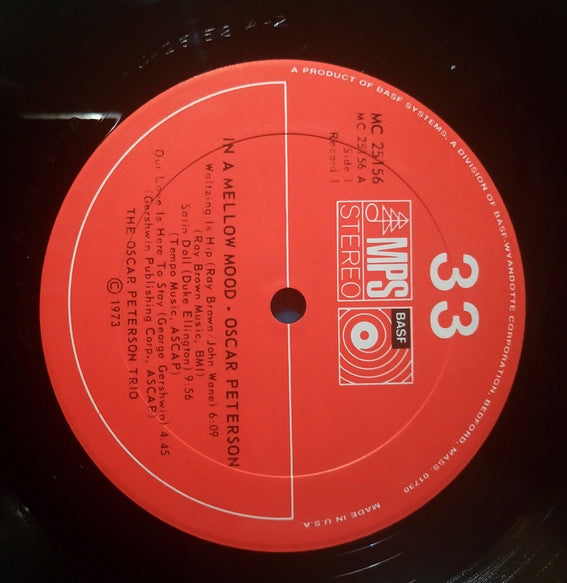 The Oscar Peterson Trio : In A Mellow Mood (2xLP, Comp)