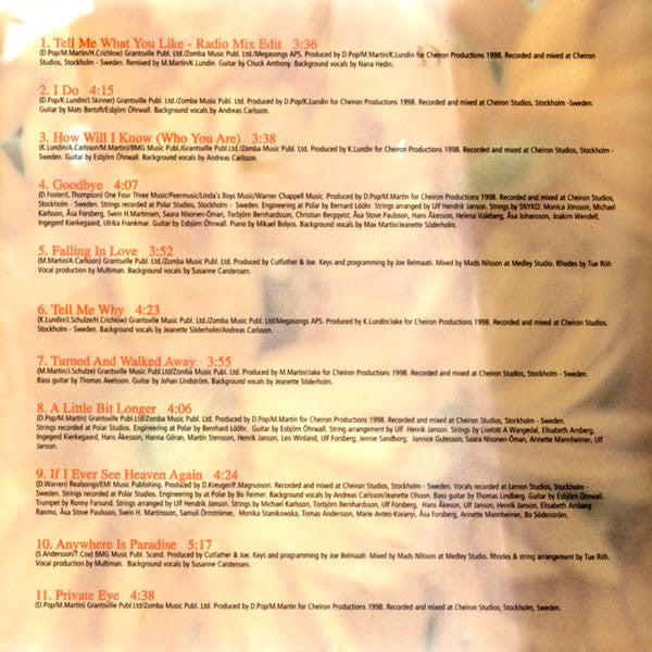 Jessica Folcker : Jessica (CD, Album)