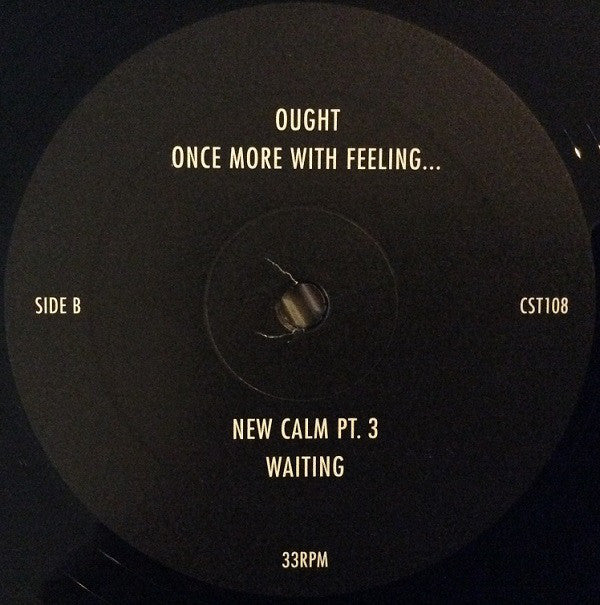 Ought : Once More With Feeling... (10", EP)