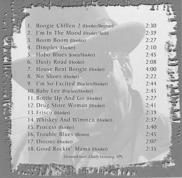 John Lee Hooker : John Lee Hooker (CD, Album, Comp)
