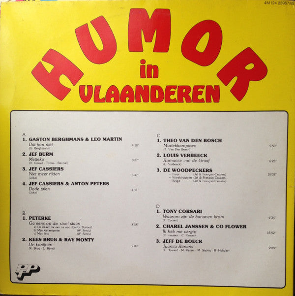 Various : Humor In Vlaanderen (2xLP, Comp, Gat)