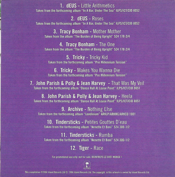Various : Island Mobile Music (CD, Comp, Promo)