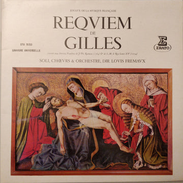 Jean Gilles - Orchestre De Chambre Jean-François Paillard -  Chorale Philippe Caillard : Messe De Requiem (LP, Album, Gat)