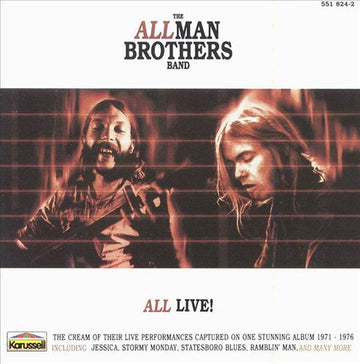 The Allman Brothers Band : All Live! (CD, Comp)