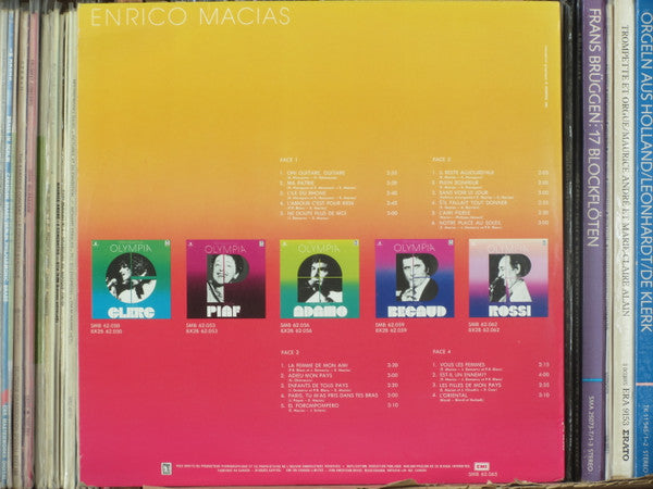 Enrico Macias : Rétrospective Olympia (2xLP, Comp)