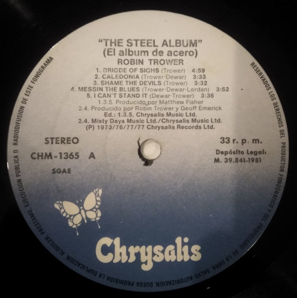Robin Trower : The Steel Album (LP, Comp)